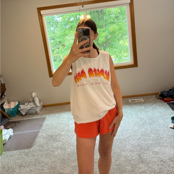 Alpha Phi Bid Day Comfort Colors Tank - Size Medium - Picture 3 of 3